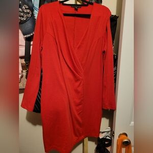 Red Vintage Forever 21 mini dress